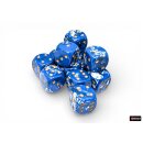 Chessex Brush Dice Set D6 Wavebreak 16mm (12)
