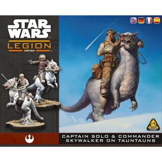 Star Wars Legion: Captain Solo & Commander Skywalker on Tauntauns (DE/EN)