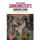 Gamemasters Survival Guide 5E - Playbook Sheets Vol. 1 (EN)