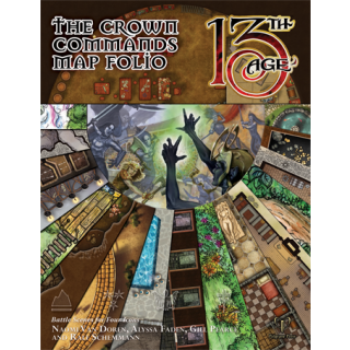 13th Age: The Crown Commands Map Folio (EN)