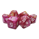 Vorpal Dice Set Rose Red & Yellow (7)
