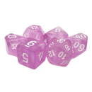 Galaxy Dice Set Lavender Shimmer (7)