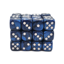D6 12mm Dice Set Pearl Drop Blue (36)