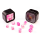 D6 Series 16mm Marble Pink & White (18)