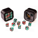 D6 Series 16mm Marble Red & Green (18)