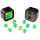 D6 Series 16mm Marble Yellow & Green (18)