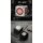 Cube Spinner Dice Red & Silver