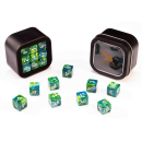 D6 Series 16mm Marble Blue & Green (18)