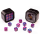 D6 Series 16mm Marble Blue & Purple (18)