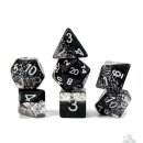 Halfsies Dice Glitter Edition Black