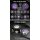 Octagon Spinner Dice Purple & Silver