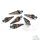PolyHero Warrior 6D6 Swords Steel Grey