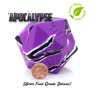 Random Encounter 58mm Apocalypse D20