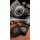 Roulette Dice (D20) Gunmetal & White