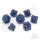 Shadowbloom Hollow Metal RPG Dice Set (7)