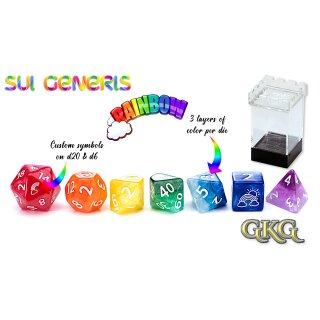 Sui Generis Dice Rainbow