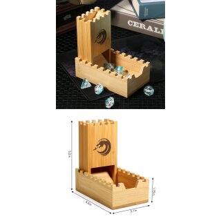 Wooden Dice Tower