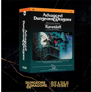 D&D Classic Module Dice Set Ravenloft