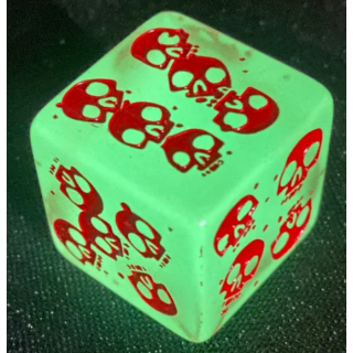 Massive Gelatinous Cube 27mm Glow in the Dark (EN)