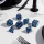 Jumbo Cats Dice Set River