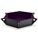 CritStones Foldable Dice Tray - Dragon Skin Edition - Purple