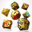 Aurum Ascension Metal RPG Dice Set (7)