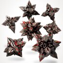 Brutal Bane Metal RPG Dice Set (7)