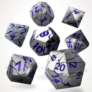 Echoes in Steel Metal RPG Dice Set (7)