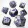 Echoes in Steel Metal RPG Dice Set (7)