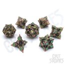 Elfan Woods Metal RPG Dice Set (7)