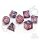 Fey Mist Liquid Core RPG Dice Set (7)