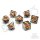 Fire Dragons Gaze Floating Eye RPG Dice Set (7)
