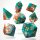 Mystic Marine Sharp Edge Resin RPG Dice Set (7)