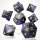 Nocturnum Dracona Metal RPG Dice Set (7)