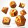 Rage Within Metal RPG Dice Set (7)