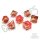 Rings of Power (Gold) Sharp Edge Resin RPG Dice Set (7)
