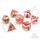 Rose Bloom Sharp Edge Resin RPG Dice Set (7)