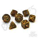 Royal Soulreaper Hollow Metal RPG Dice Set (7)
