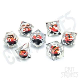 Sage Dragons Gaze Floating Eye RPG Dice Set (7)
