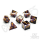 ShadowSpire Sharp Edge Resin RPG Dice Set (7)