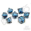 Water Dragons Gaze Floating Eye RPG Dice Set (7)