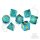 Wave after Wave Sharp Edge Resin RPG Dice Set (7)