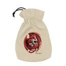 Anne Stokes Dice Pouch Skull Embrace
