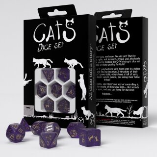 CATS Dice Set Purrito (7)