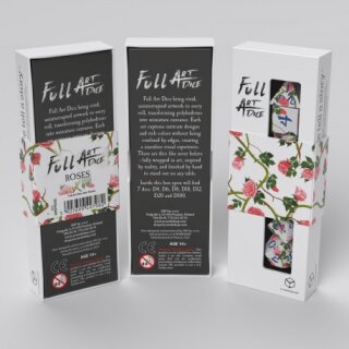 Full Art Dice Set Roses (7)