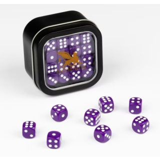 D6 Series 12mm Opaque Purple (32)