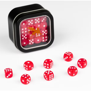 D6 Series 12mm Opaque Red (32)
