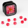 D6 Series 12mm Opaque Red (32)