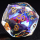 Dragon`s Hoard Luster Cut 30mm D20 Prismatic Crystal