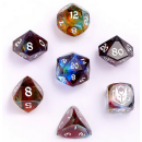 Dragon`s Hoard Luster Cut Dice Set Prismatic Glass (7)